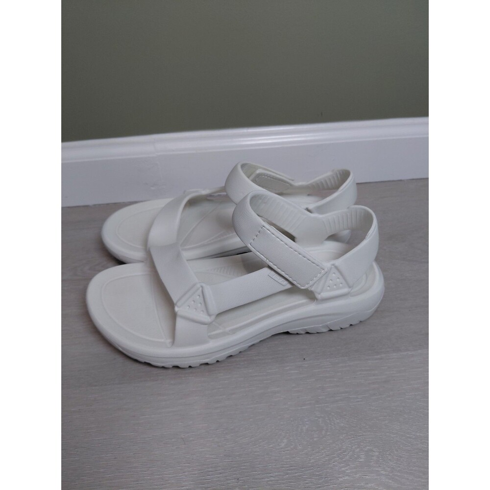 TEVA Hurricane Drift White Rubber Sandal Unisex Womens Size 9 Mens 7